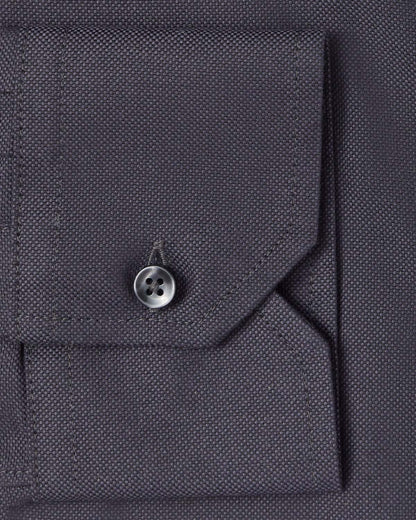 Black Royal Oxford Dress Shirt 3