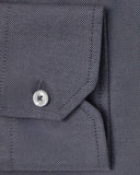 Charcoal Royal Oxford Dress Shirt 3