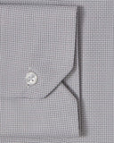 Easy-Care Grey Plain Weave Dress Shirt 3