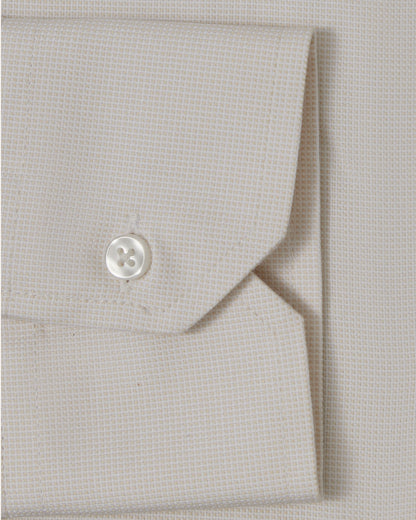 Ivory Dobby Dress Shirt 3