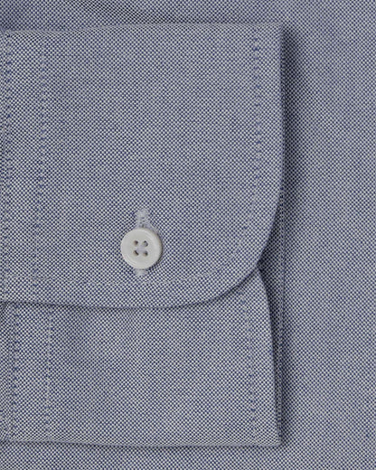 Campus Blue Oxford Dress Shirt 3