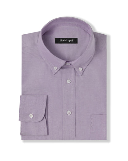 Campus Purple Oxford Custom Dress Shirt Campus Purple Oxford Custom Dress Shirt