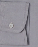 Campus Grey Oxford Dress Shirt 3