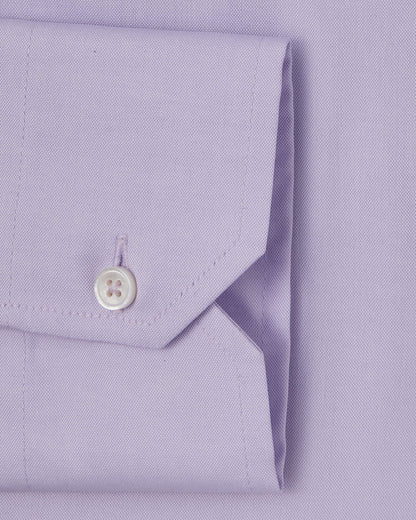 Easy-Care Lavender Pinpoint Dress Shirt 3