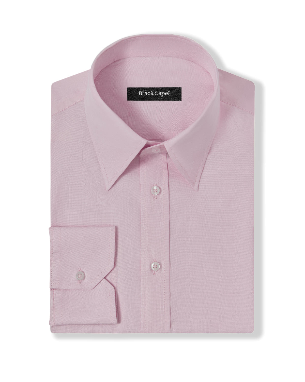 Pink End-on-End Dress Shirt 1