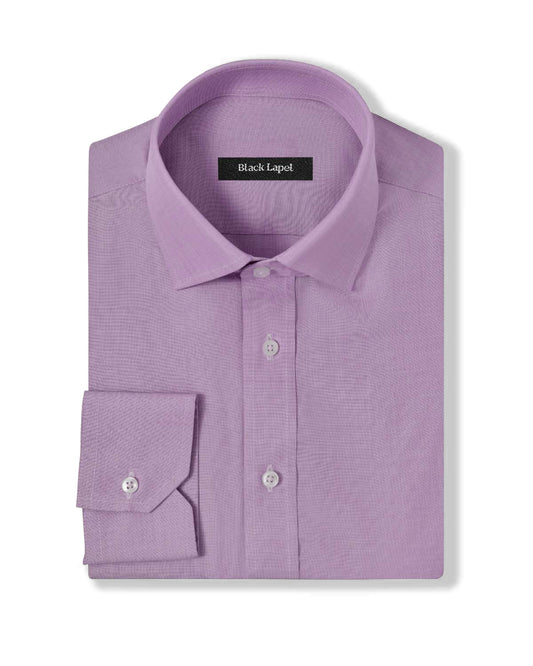 Lavender End-on-End Dress Shirt 1