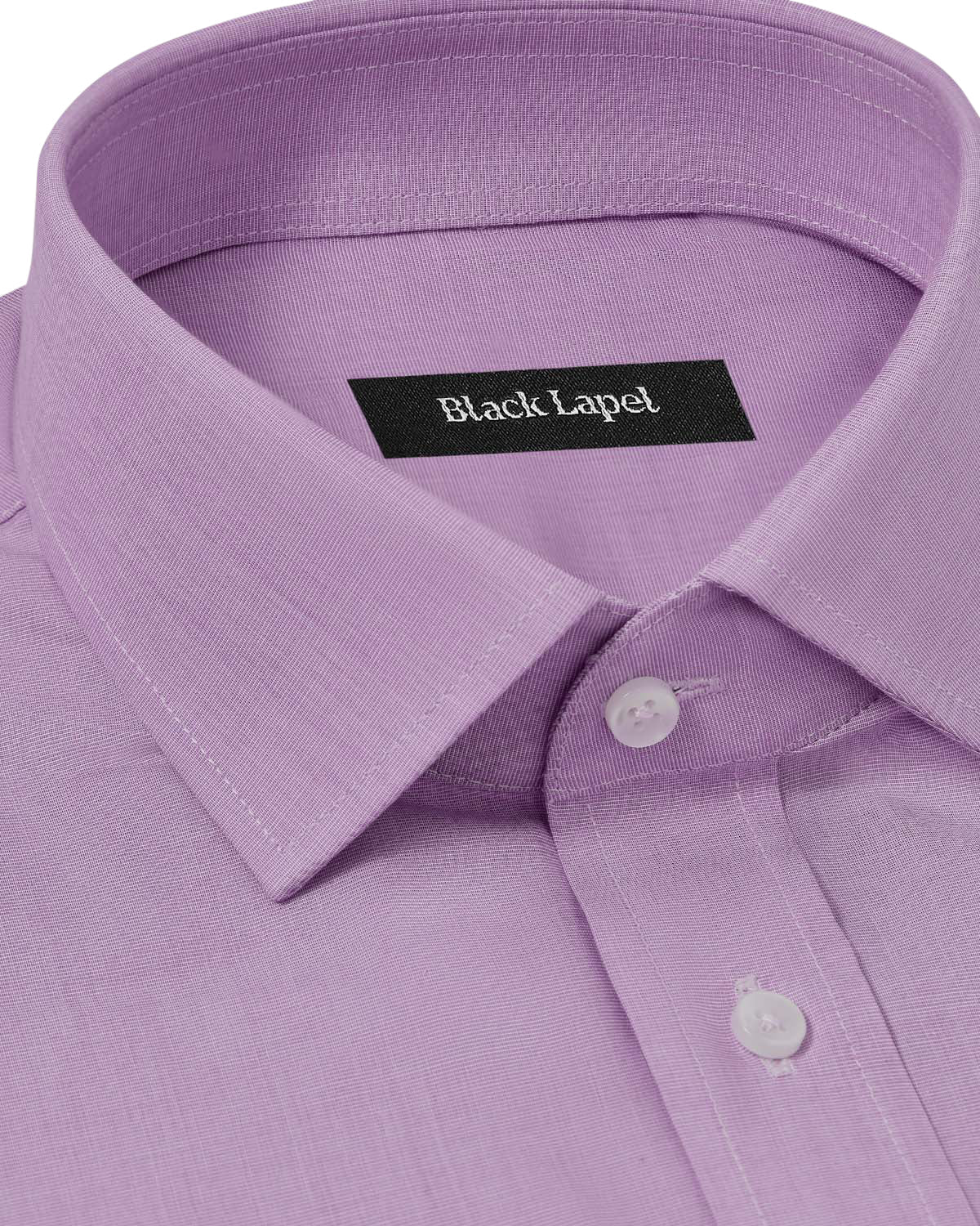 Lavender End-on-End Dress Shirt 2