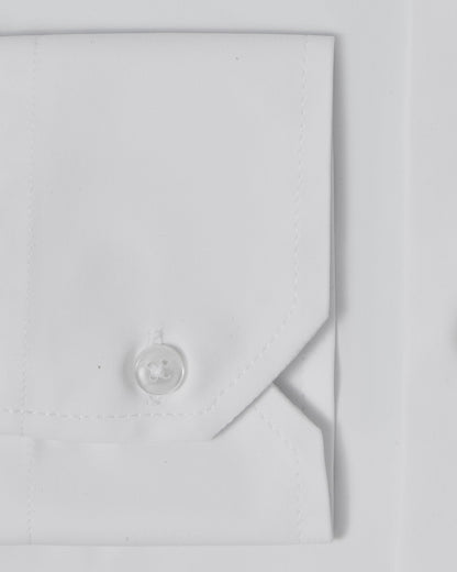 Ultra Comfort White Dress Shirt 3