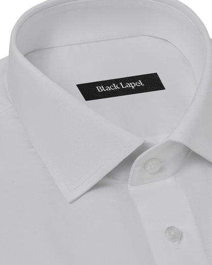Cornerstone White Fine Twill Shirt Dress Shirt 2