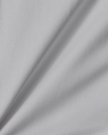 White Fine Twill Tuxedo Shirt
