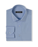 Cornerstone Light Blue Fine Twill Shirt Dress Shirt 1