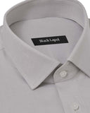 Cornerstone Light Grey Fine Twill Shirt Dress Shirt 2