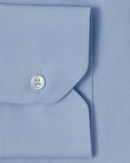 Cornerstone Light Blue Broadcloth Dress Shirt 3
