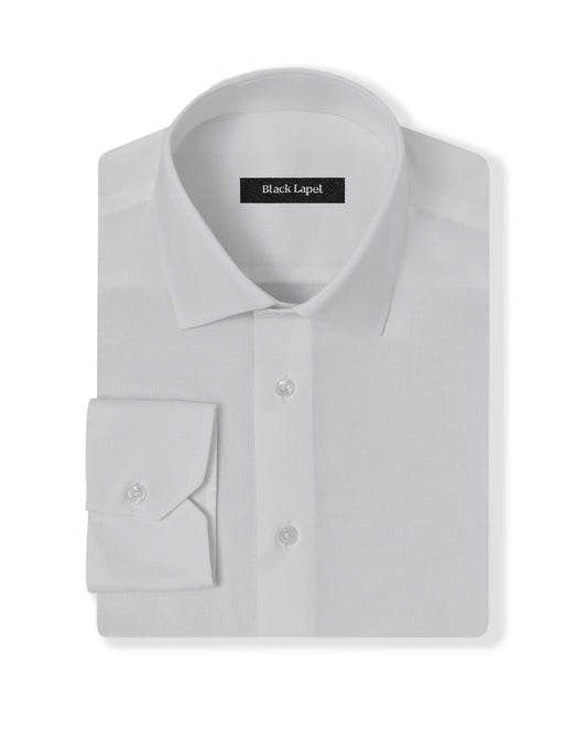 Cornerstone White Pinpoint Dress Shirt 1