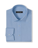 Cornerstone Light Blue Pinpoint Dress Shirt 1
