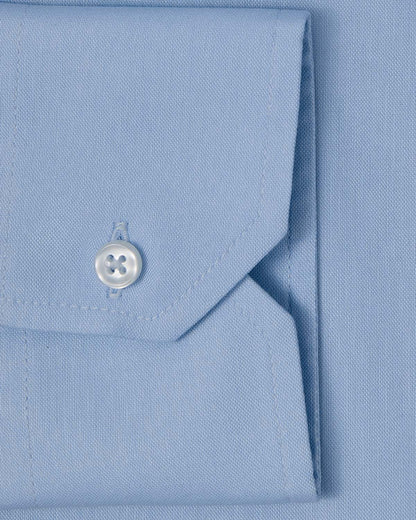 Cornerstone Light Blue Pinpoint Dress Shirt 3