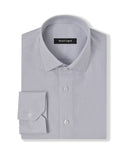Cornerstone Light Grey Puppytooth Dress Shirt 1