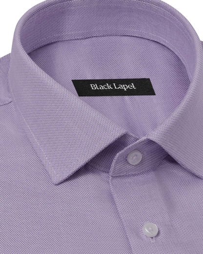 Cornerstone Purple Step Weave Dress Shirt 2