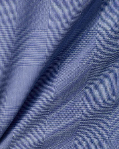 Cornerstone Blue Prince of Wales Check Dress Shirt 4