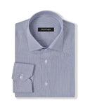 Cornerstone Navy Graph Check Dress Shirt 1