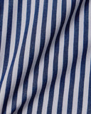 Cornerstone Dark Blue Bengal Stripe Dress Shirt 4