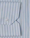 Cornerstone Light Blue Bengal Stripe Dress Shirt 3