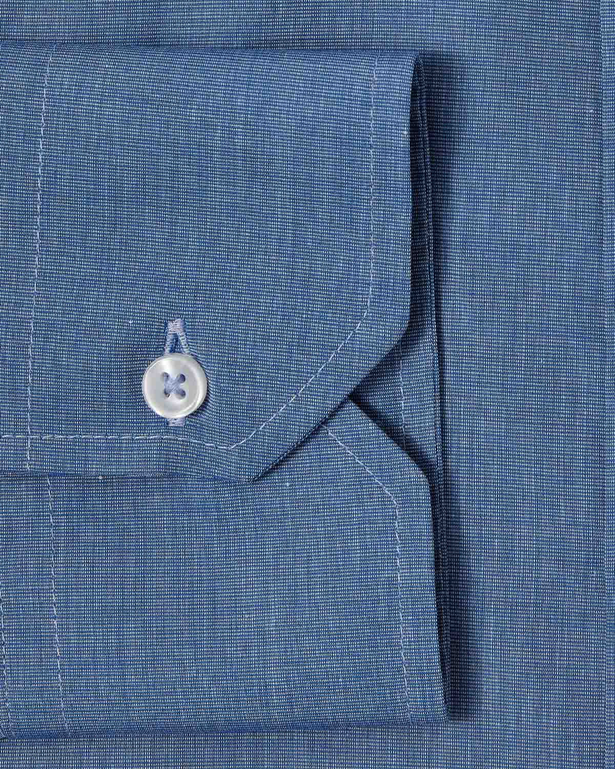 French Blue End-on-End Dress Shirt 3