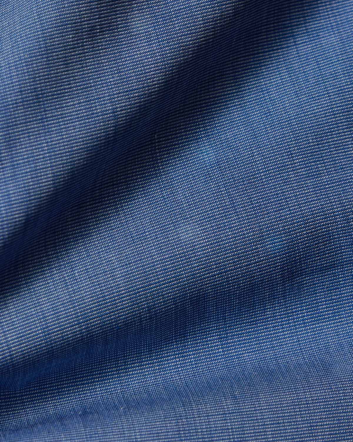French Blue End-on-End Dress Shirt 4