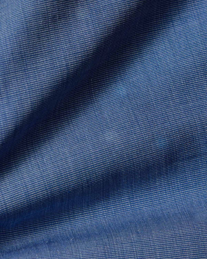 French Blue End-on-End Dress Shirt 4