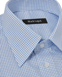 Natural Stretch Blue Graph Check Dress Shirt 2