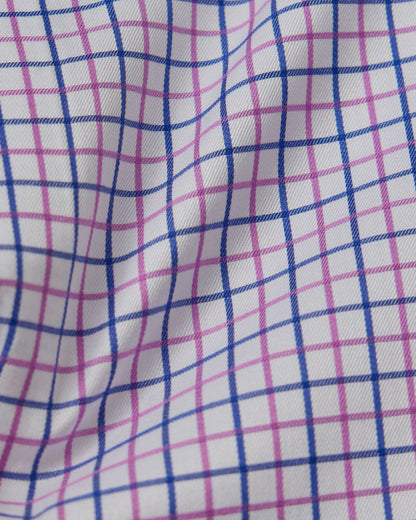Light Blue Fine Twill Dress Shirt 4
