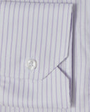 Natural Stretch Lavender Pencil Stripe Dress Shirt 3