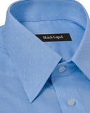 Natural Stretch Light Blue Ditsy Print Dress Shirt 2