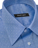 Natural Stretch Blue Mini Ditsy Dress Shirt 2