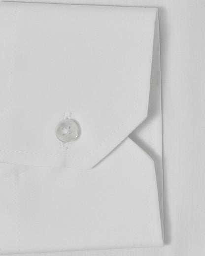 White Poplin Dress Shirt 3