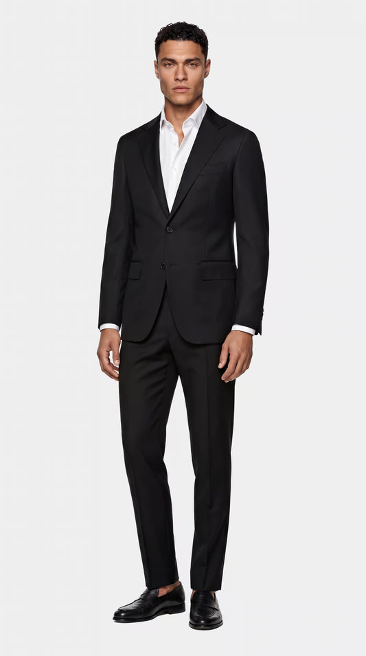 The Reserve Extra Fine Black Suit