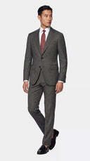 The Reserve Monochrome Tick Weave Dress Pants