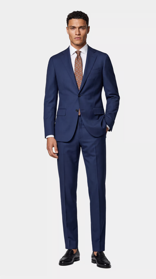 The Reserve Extra Fine Brilliant Blue Dress Pants