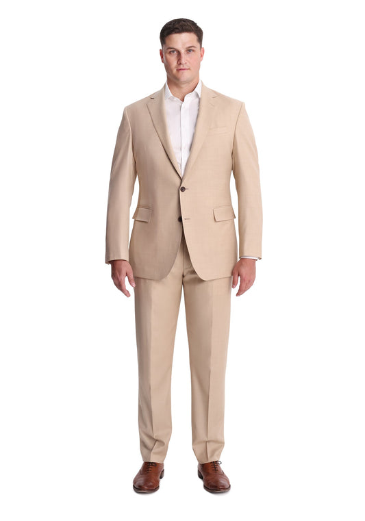 Tan Merino Wool Blazer-1