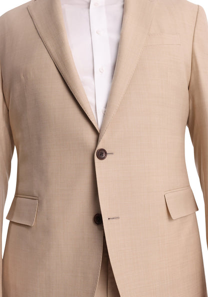 Tan Merino Wool Blazer-3
