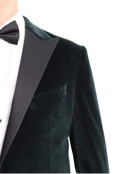 Emerald Green Velvet Tuxedo-4