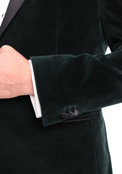 Emerald Green Velvet Tuxedo-5