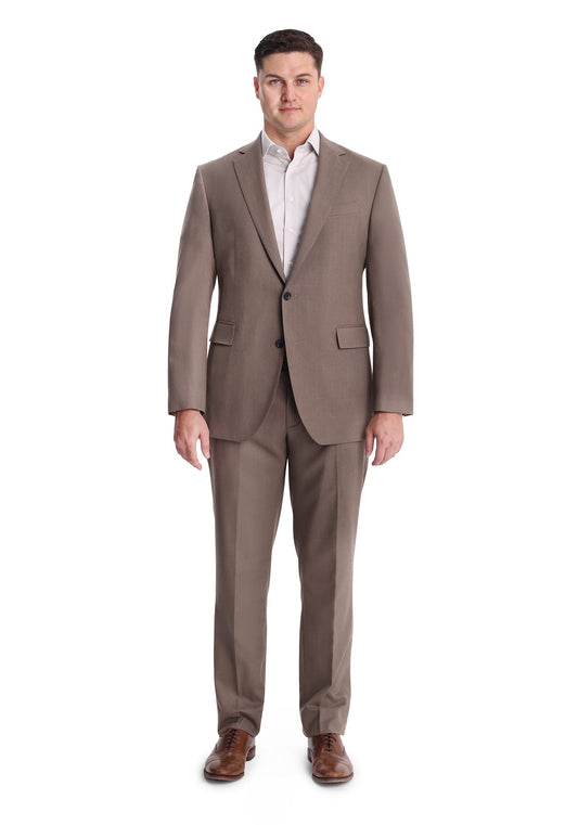 Taupe Flannel Blazer-1