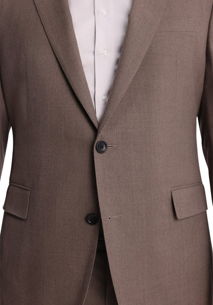 Taupe Flannel Blazer-3