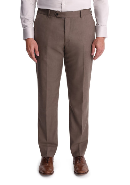 Taupe Flannel Dress Pants-6
