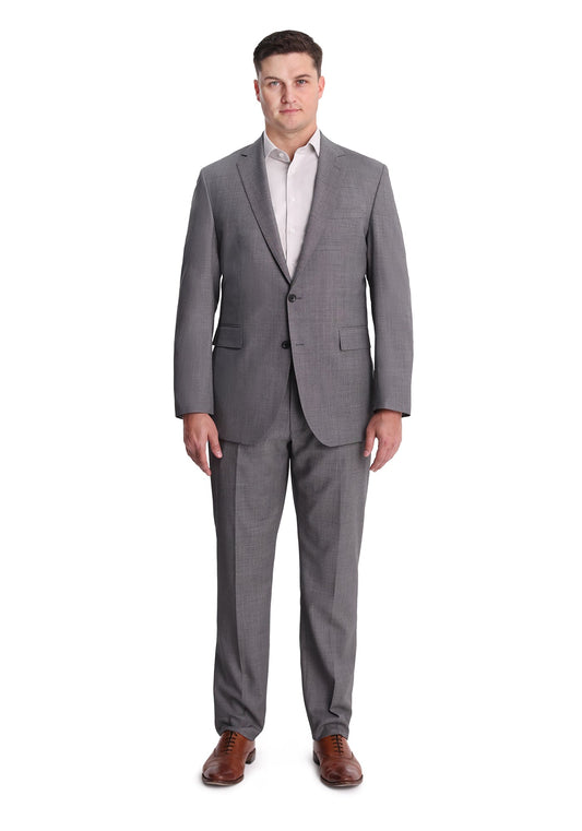 Stretch Taupe Birdseye Blazer-1