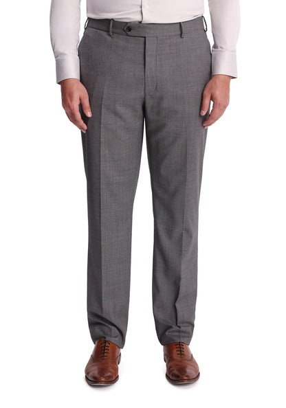 Stretch Taupe Birdseye Dress Pants-6