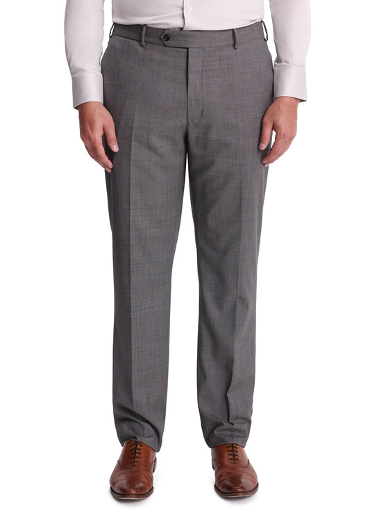 Stretch Taupe Birdseye Dress Pants-6