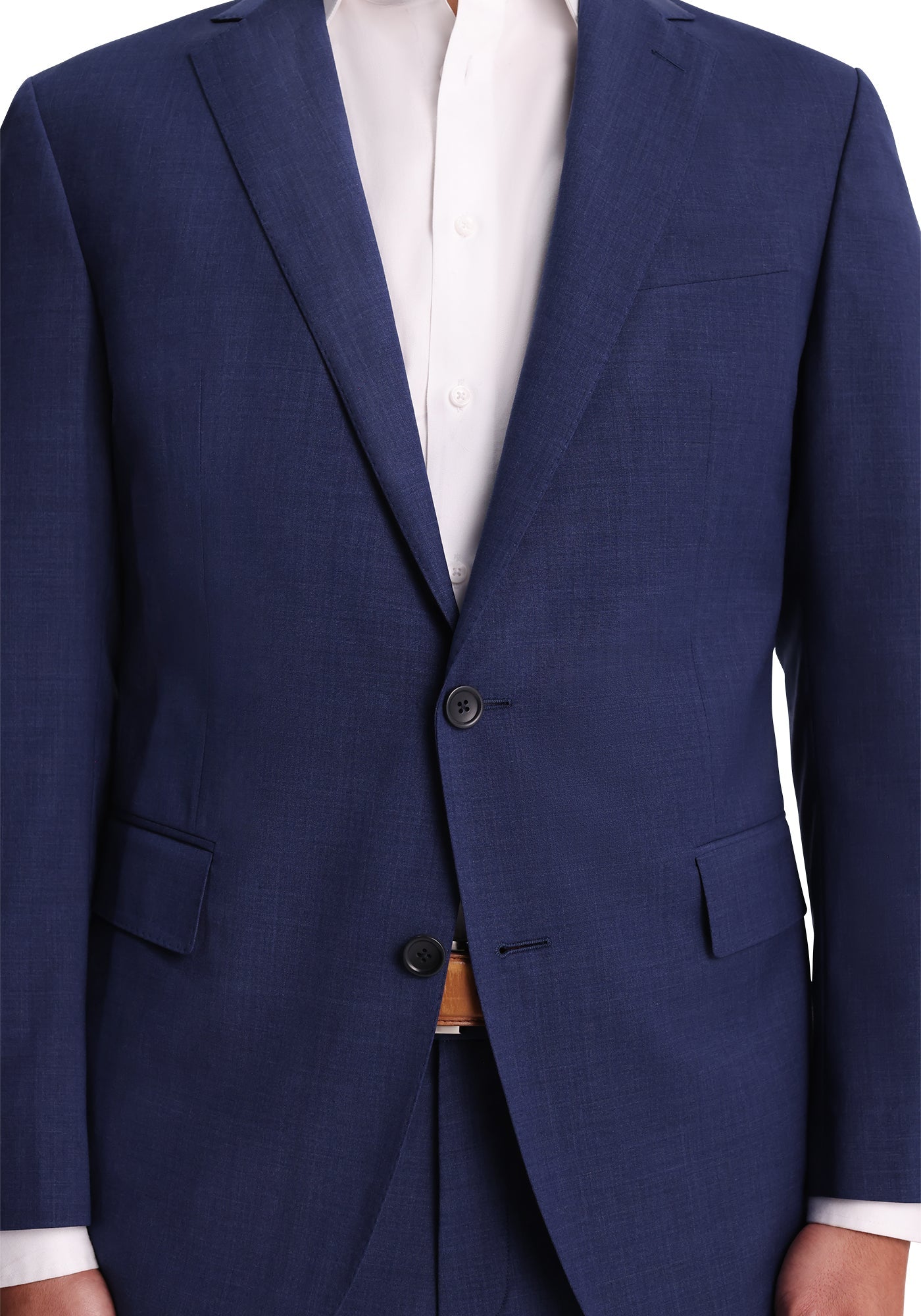 Slate Blue Stretch Fresco Custom Dress Pants Slate Blue Stretch Fresco Custom Dress Pants