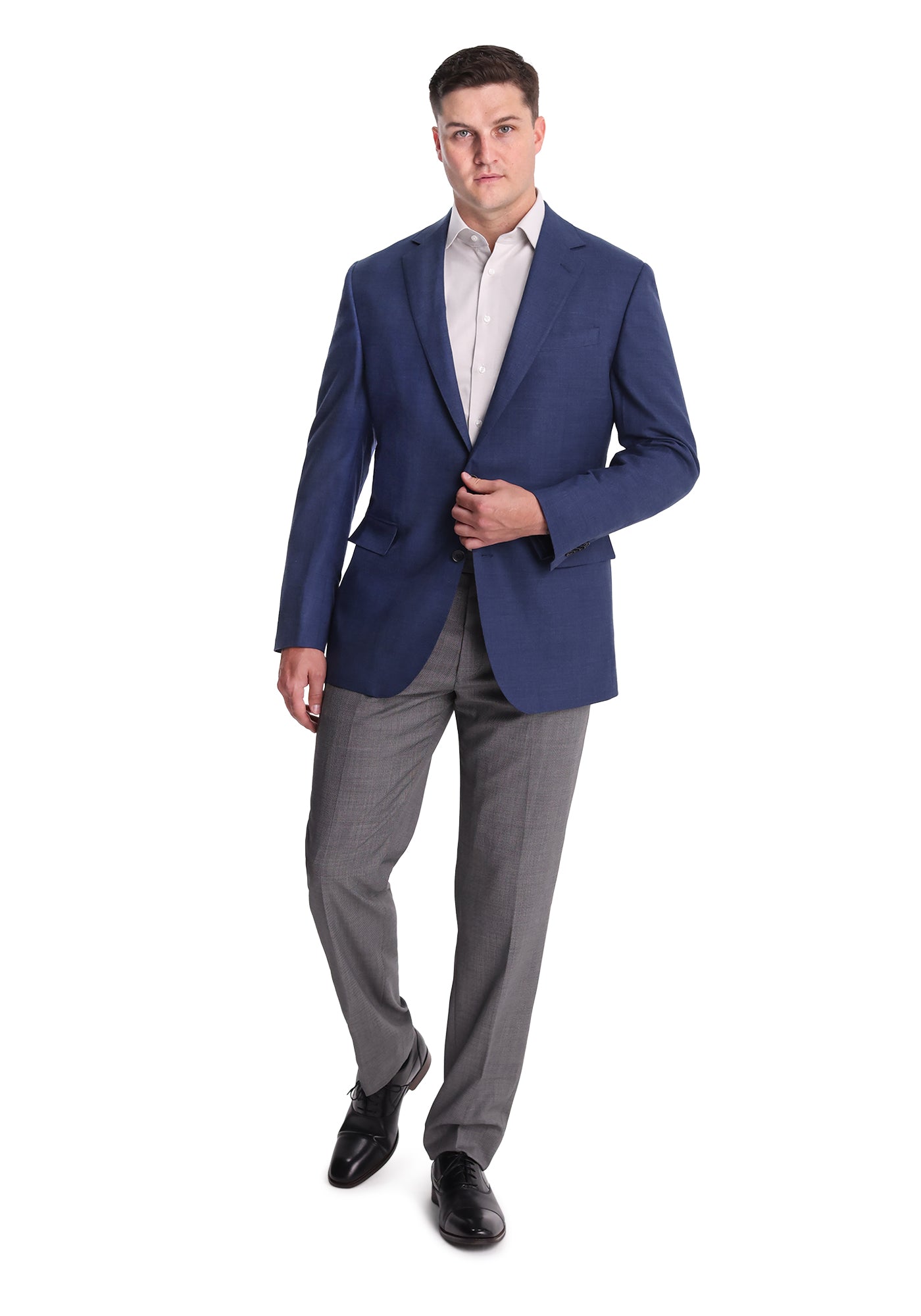 Blue Bamboo Blend Blazer-2